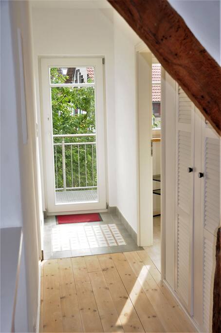 Eingangsbereich vom Balkon