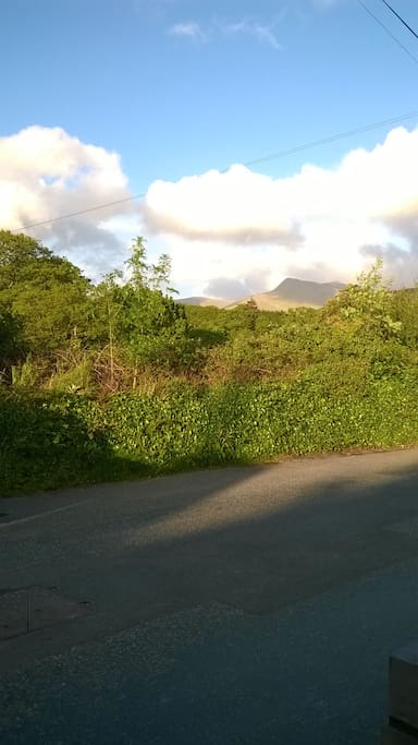 View from the front