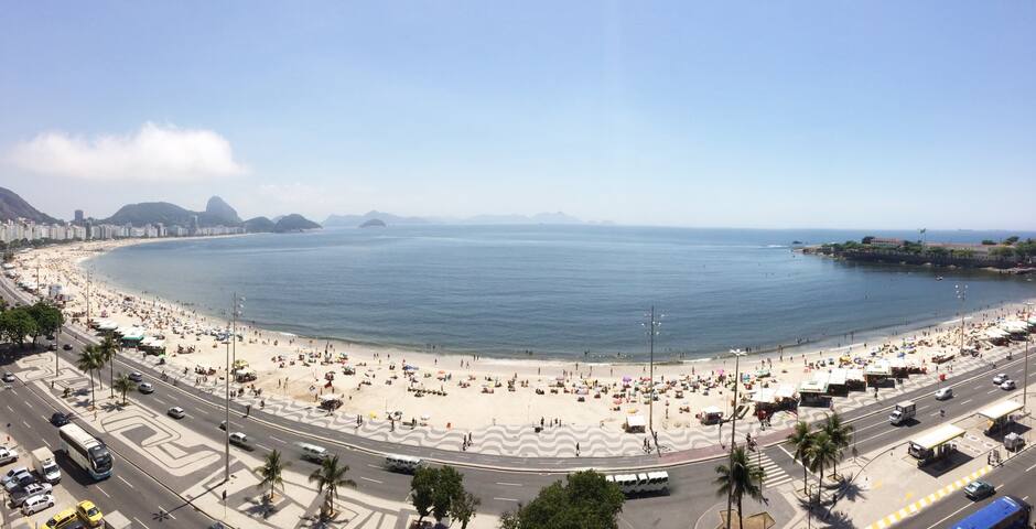 MEGA FRONTAL MAR COPACABANA 5 quartos no posto 6