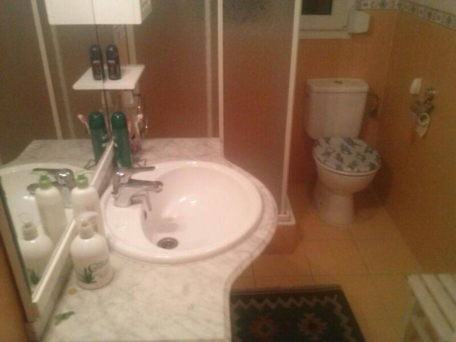 Baño completo con ducha