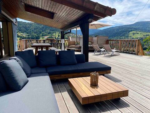 Traditional Vosges farmhouse with stunning views