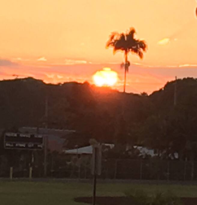 Sunrise in Hilo