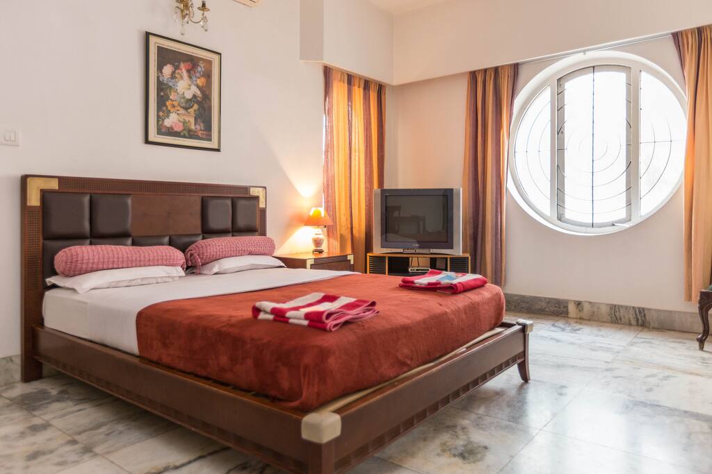 the bedroom