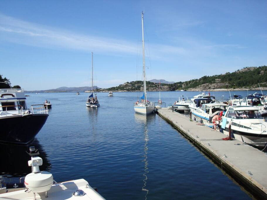 Båthavnen.