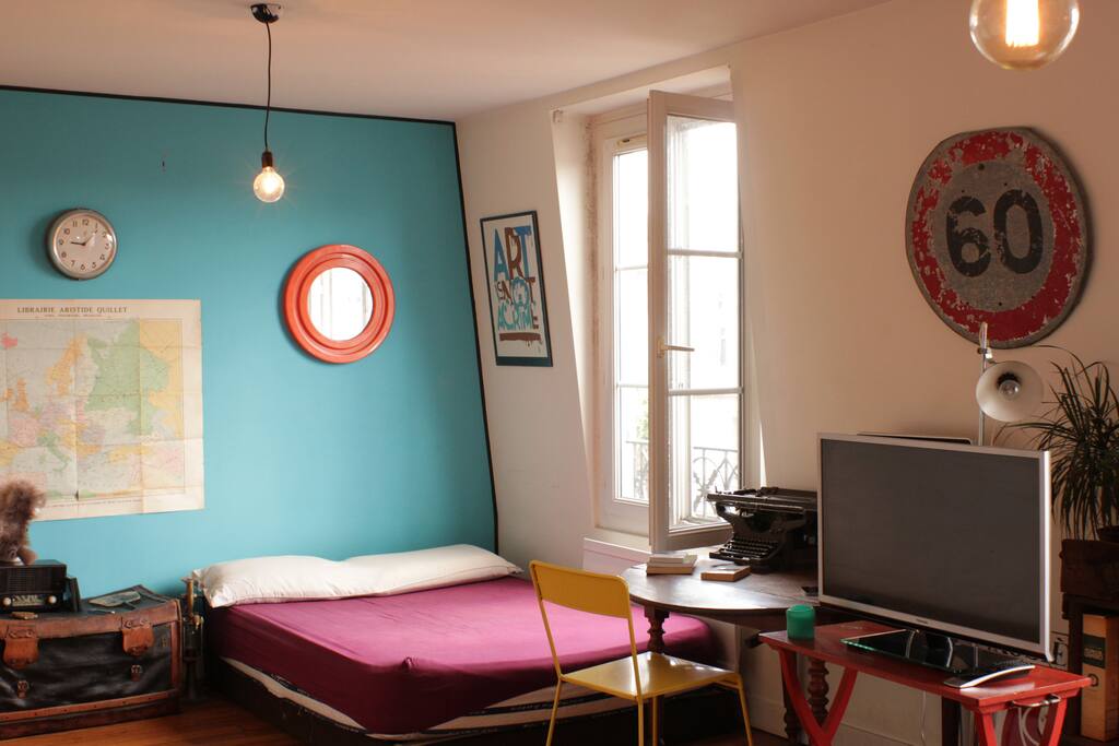 Bedroom side of the bedroom!