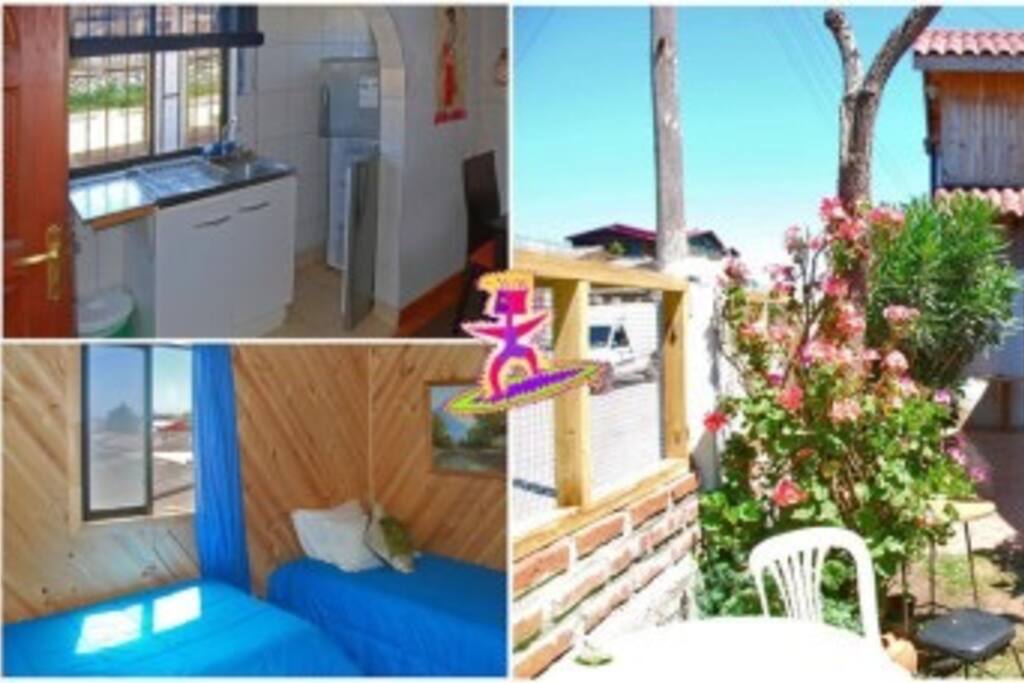 CABAÑA PARA 4 PERSONAS
TV CABLE
