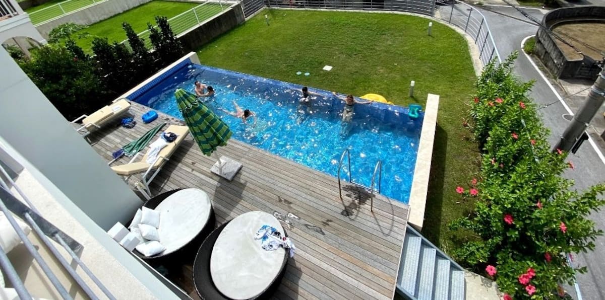 Lプール5ベッドルーム5トイレ海の景色ヴィラ