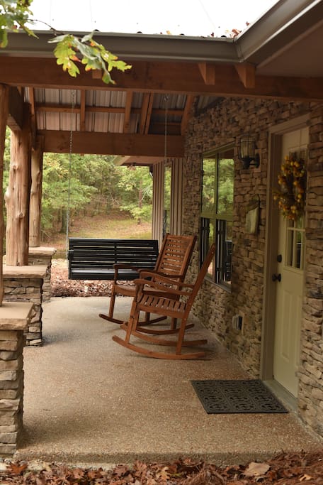 Welcome! Come on in and enjoy a cup of your favorite brew on the front porch.