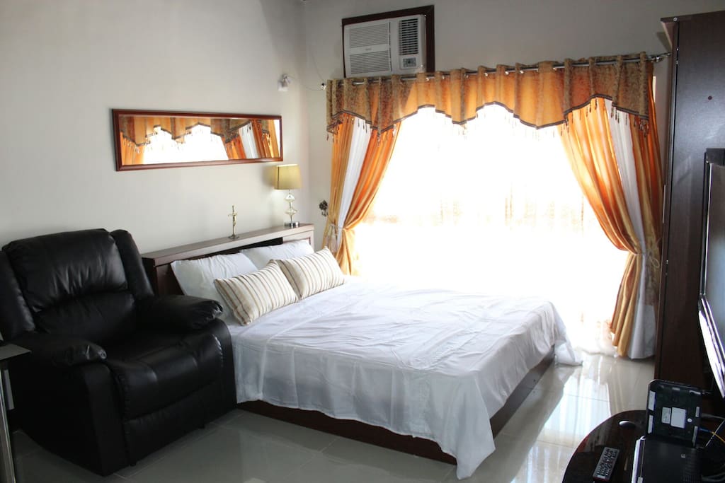 Sleep Comfortably with our Queen Size or watch TV with our Leather Reclining Couch