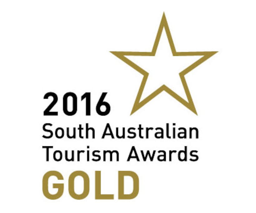 Gold medal winner for self contained accommodation in SA Tourism Awards