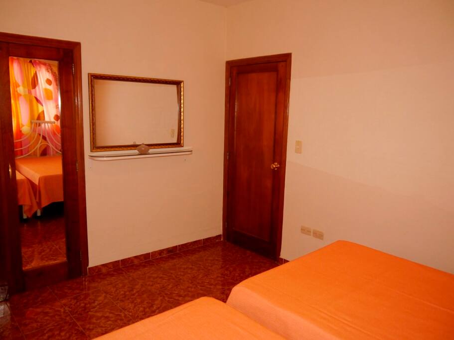 Room 1- Also Closet and mirror