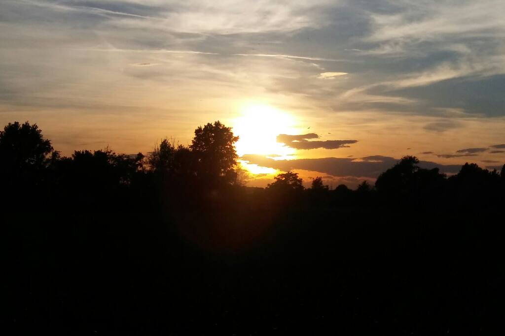 tramonto lato cucina