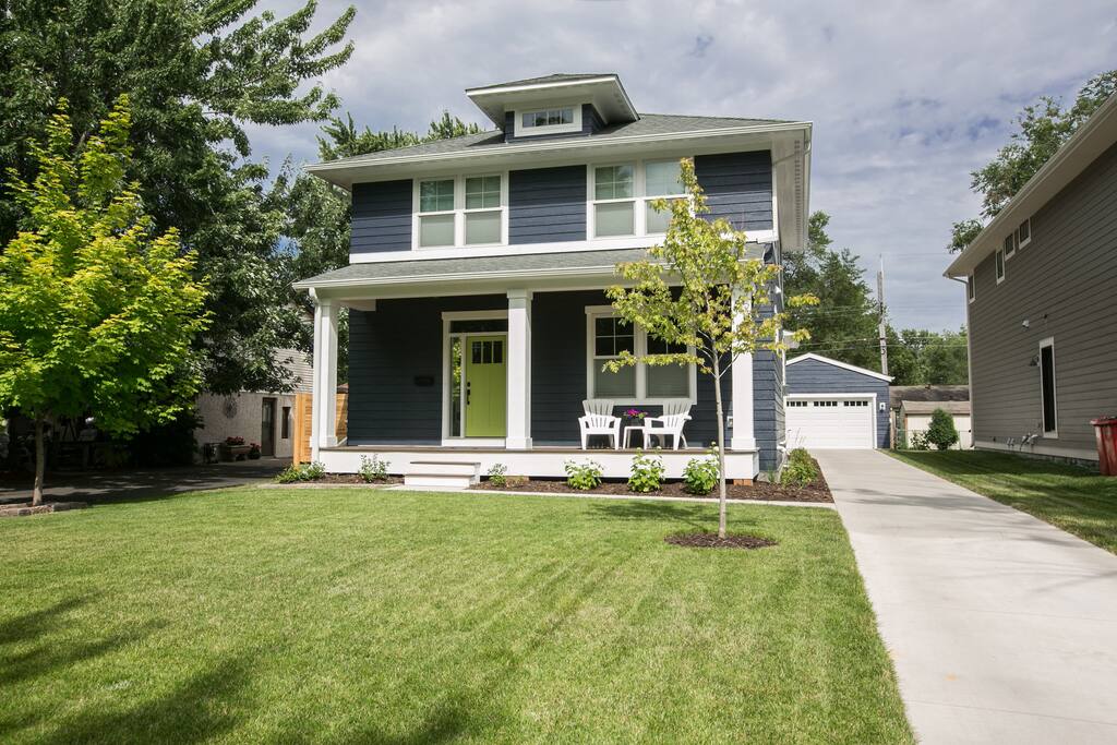 Street parking is available for guests right in front of the house.