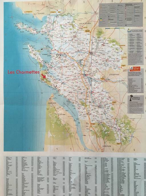 Plan de la région