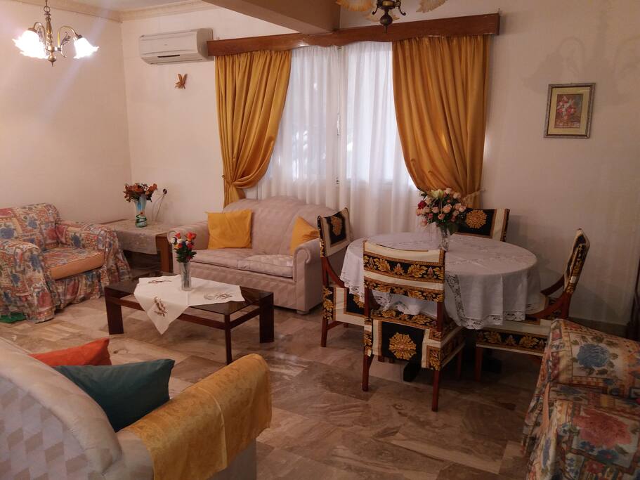 The living room