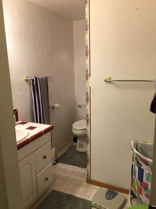 Bathroom in bedroom