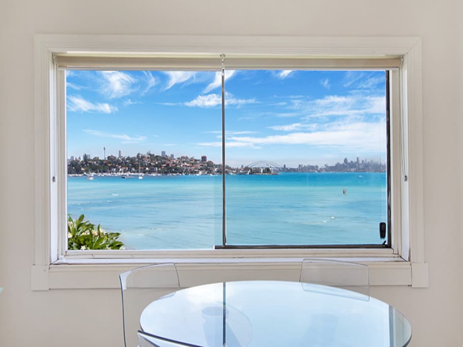 Sydney Harbour Bridge View from the Living Area