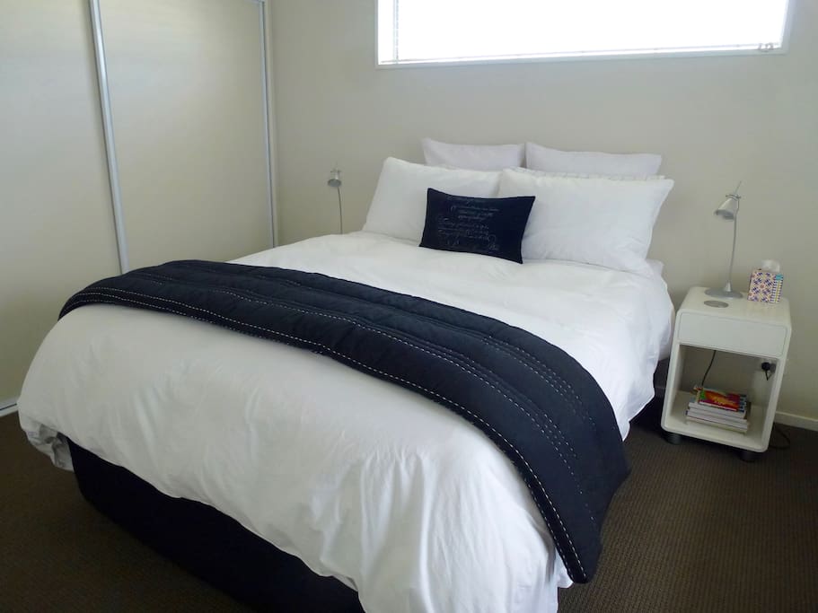 Comfortable queen-size bed
