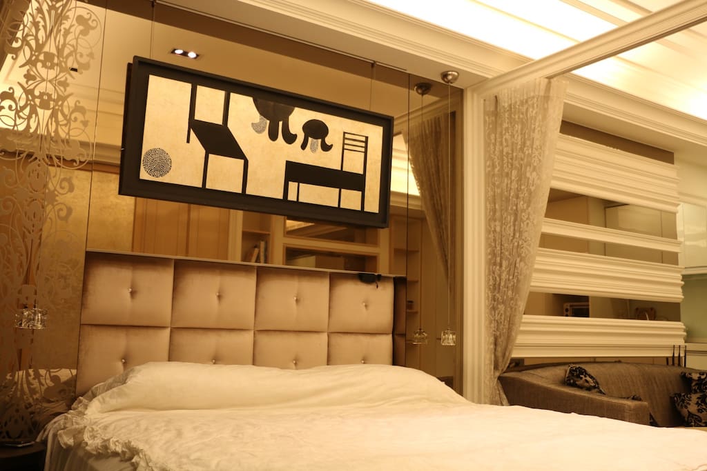 queen size comfy bed