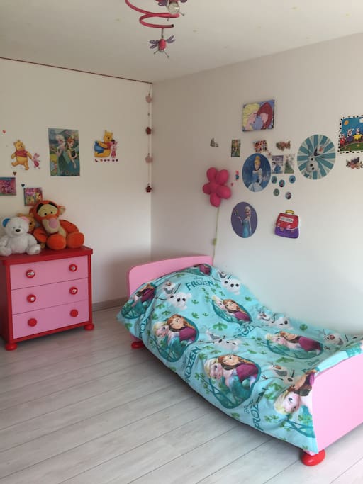 L'une des chambres pour les enfants