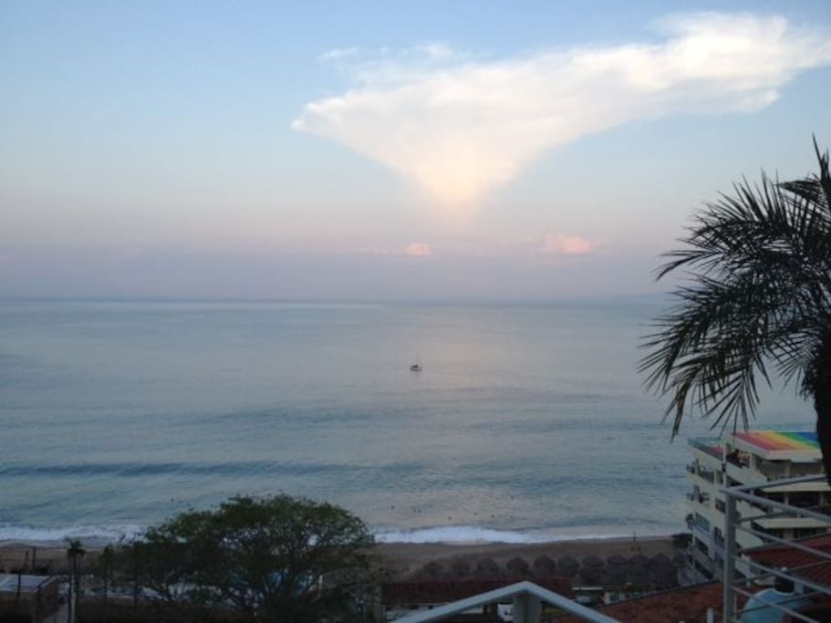 Ocean View from the Livingroom
