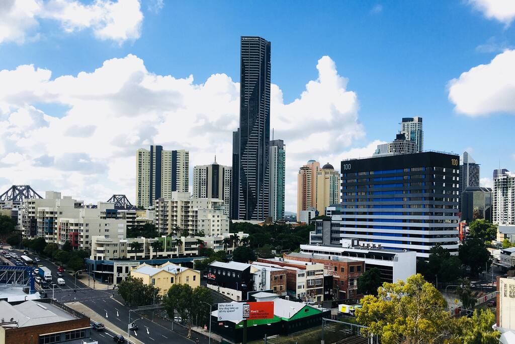 Views from the apartment balcony
