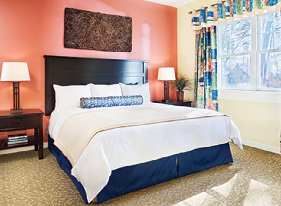 Since units are not assigned until check-in, this photo is not unit specific, but denotes the décor and value of all the units.