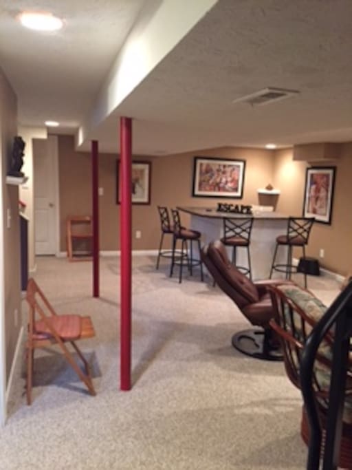 Basement Suite Living area