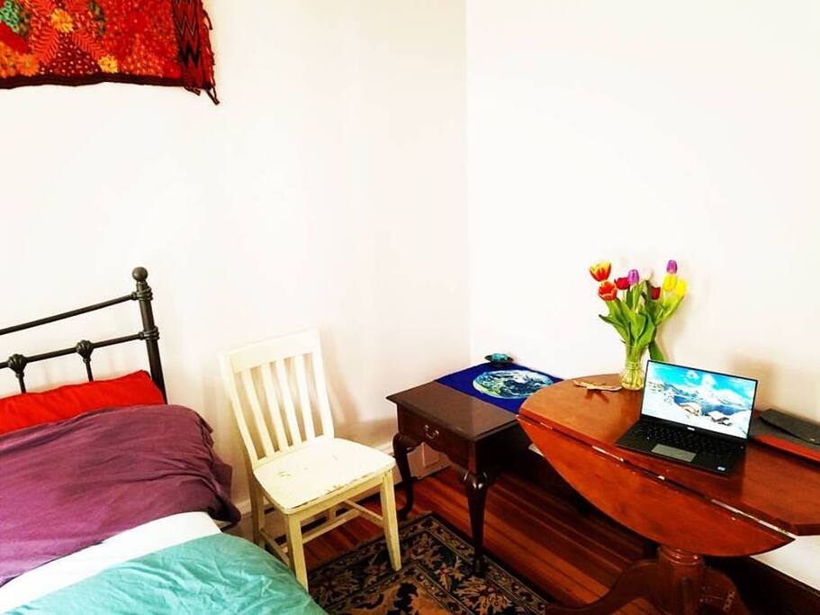 Master Bedroom with work tables