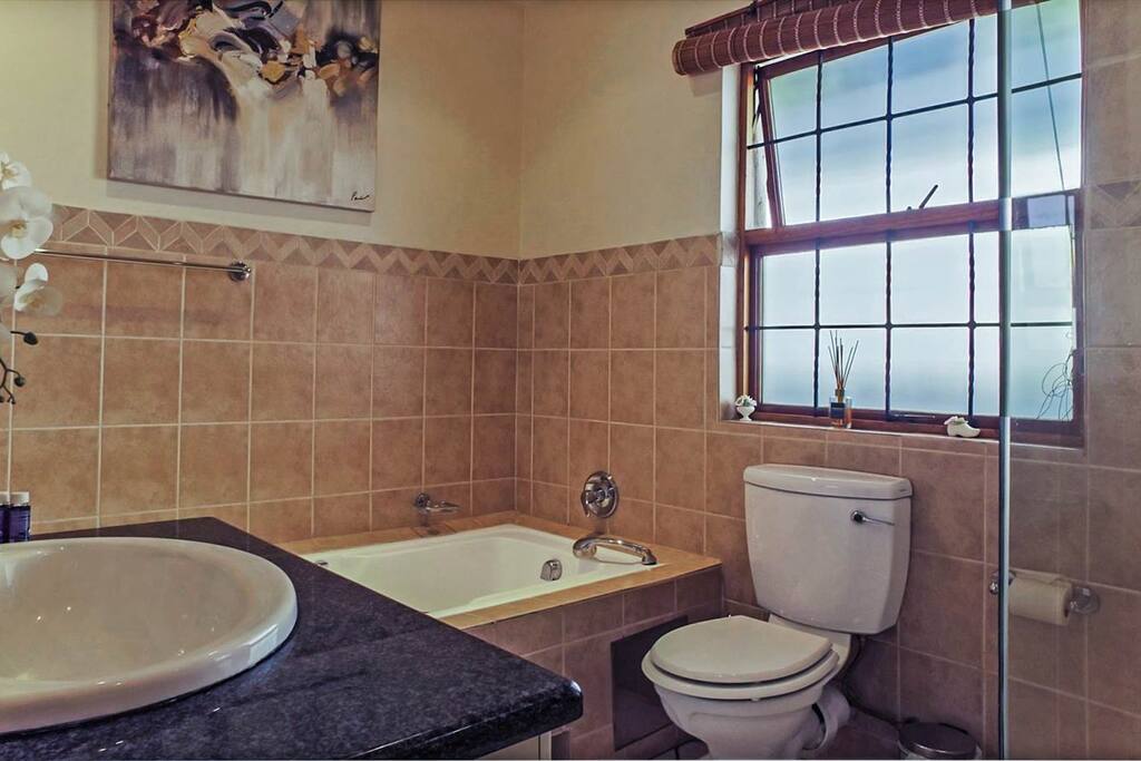 Own bathroom bath and shower