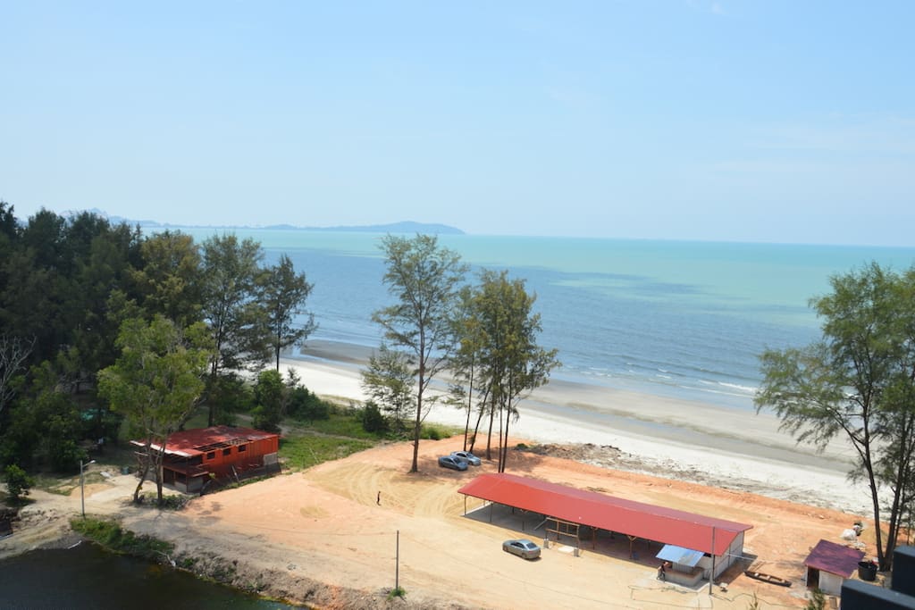 the breathtaking seaview from balcony