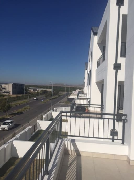 View from the balcony