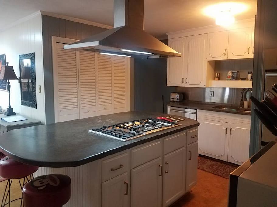 Gas Range in House