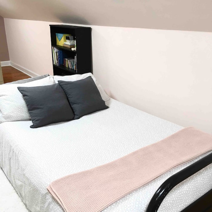 Futón en la planta superior