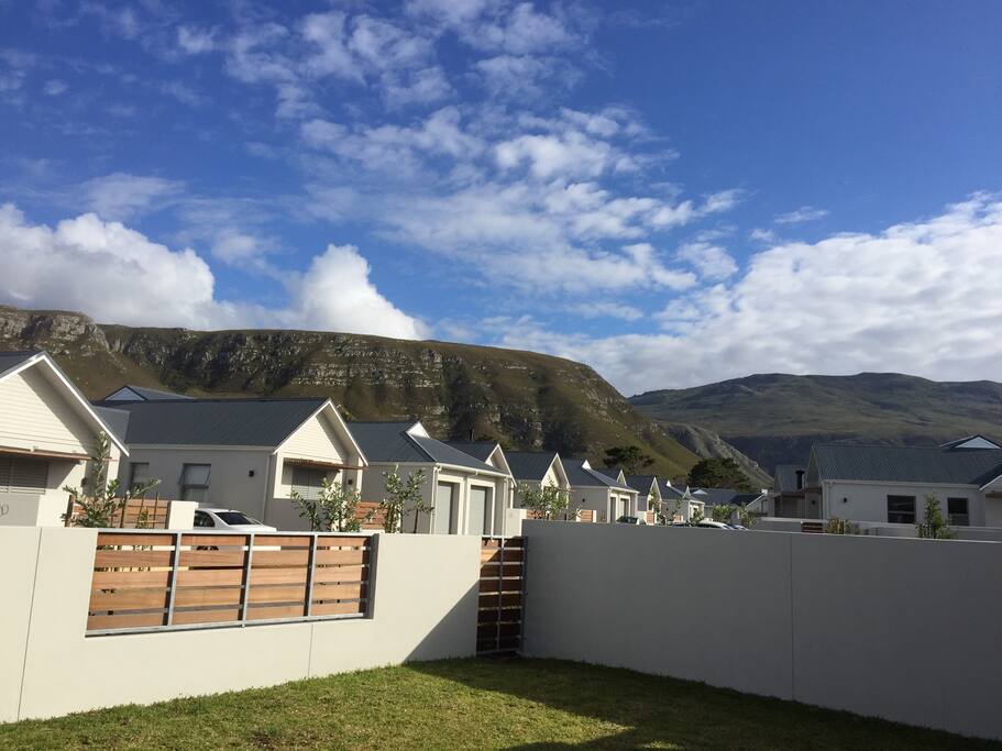 Stunning mountain views from garden and home