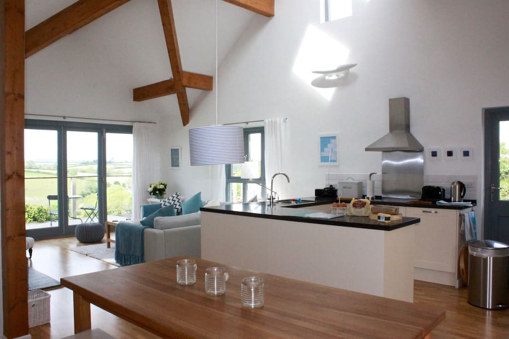 Open Plan Living, Eating and Cooking area