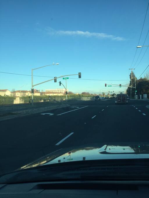 Levi stadium .9 miles away