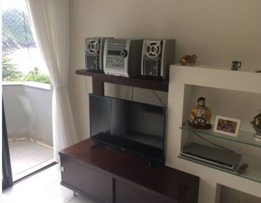 Sala com TV de Led