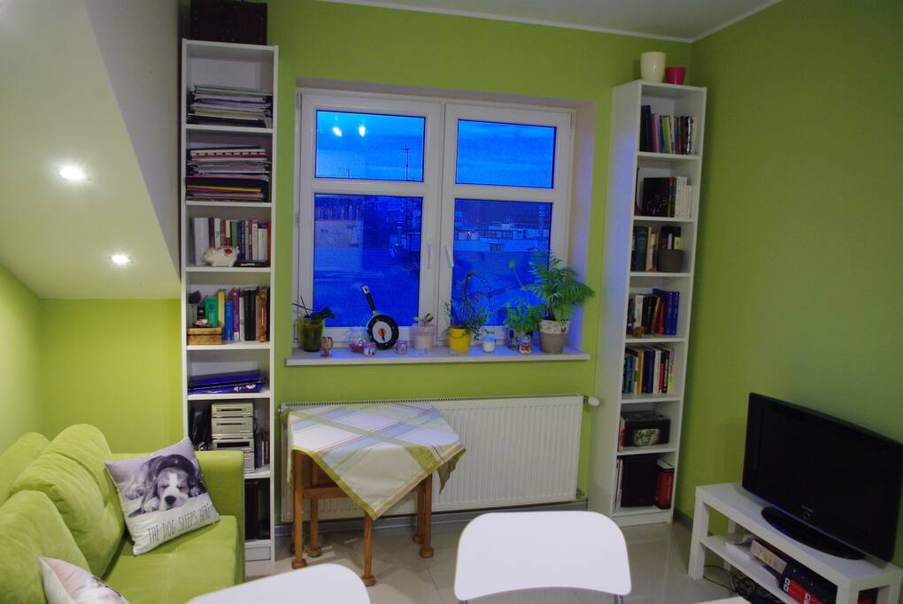 Living room where you can rest after a day full of sightseeing.