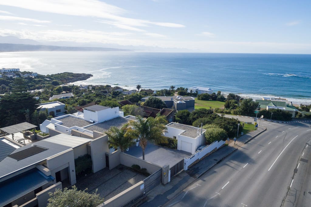 View of Villa Formosa and Plettenberg Bay