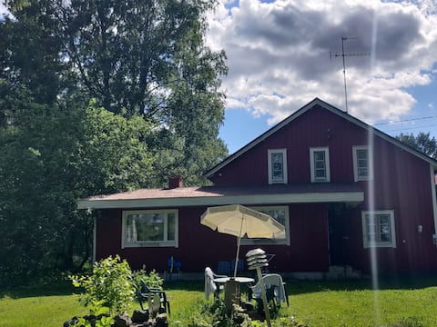 Hideaway for holiday season, House with two saunas