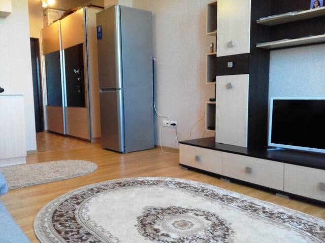 Studio apartment with a great view in Sochi.