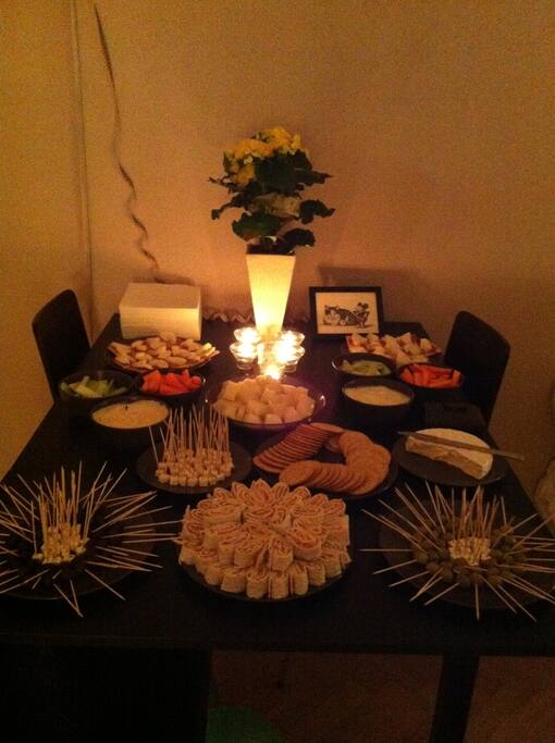 The dinner table