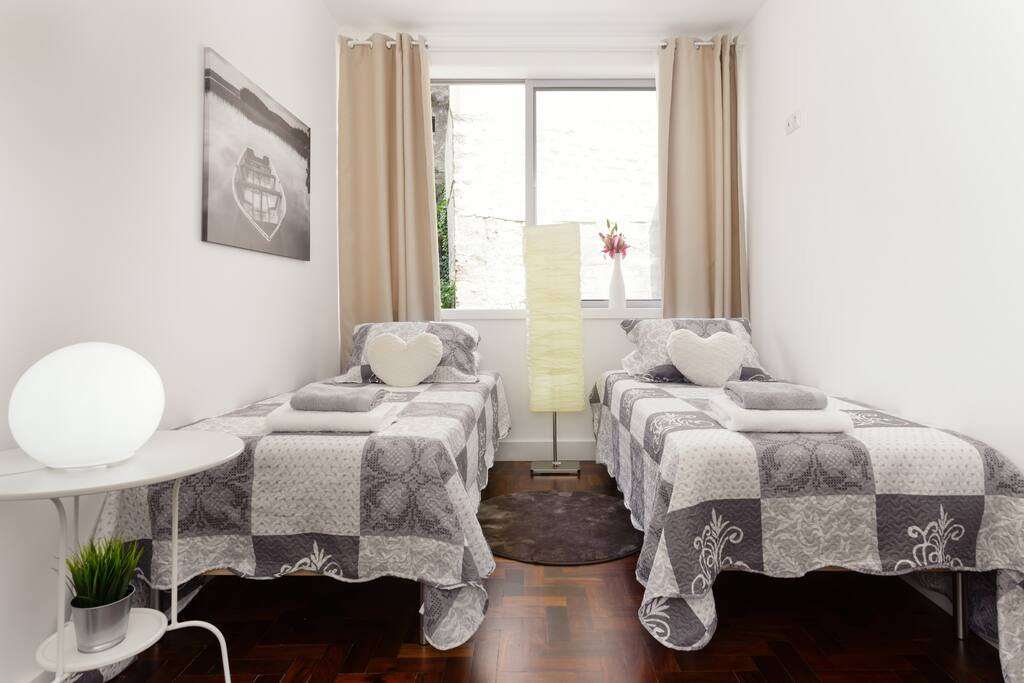 Comfortable beds to have a great night of sleep.