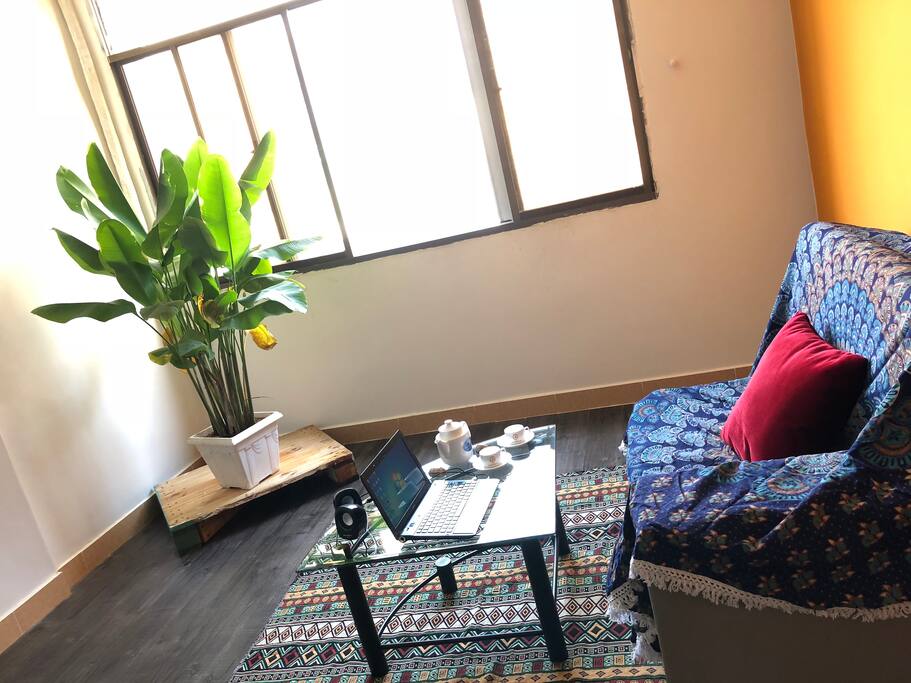 View from the sofa