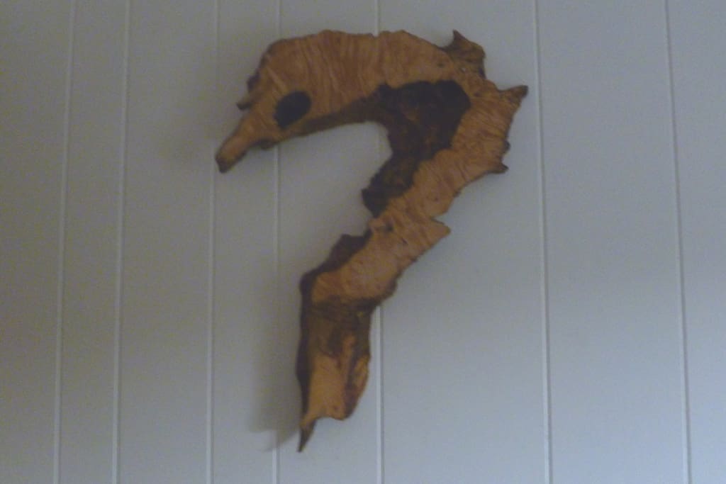 Sea Horse redwood burl sculpture by Greg Burdick