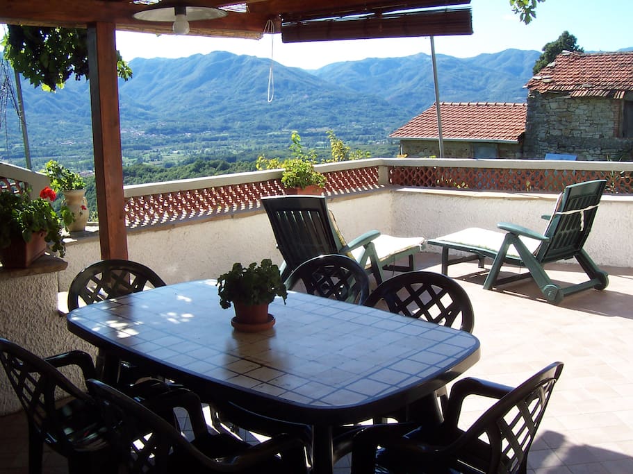 Terrazza, parte all'ombra