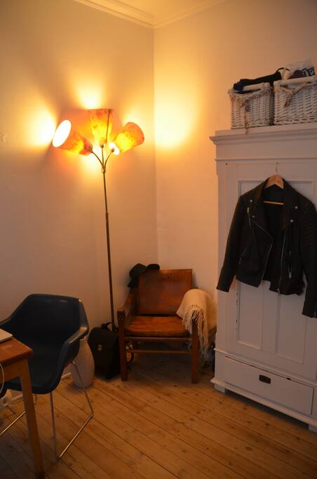Room one. Closet for clothes.