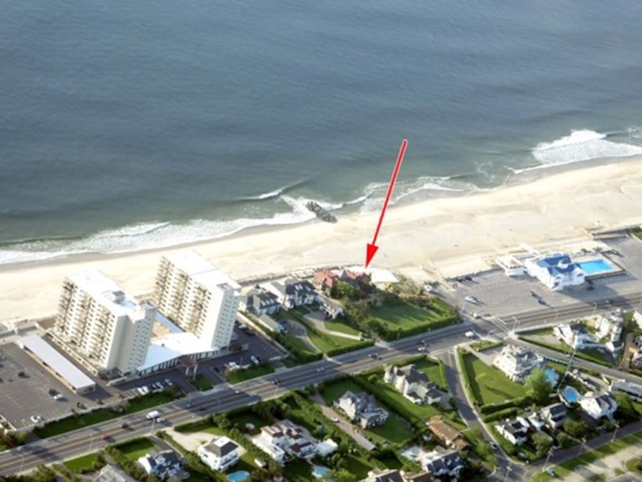 240 feet beach front