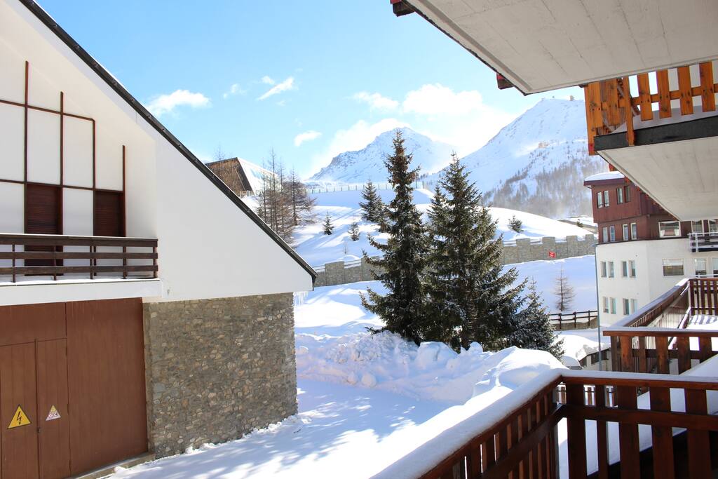 Vista dal balcone